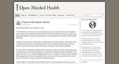 Desktop Screenshot of openmindedhealth.com